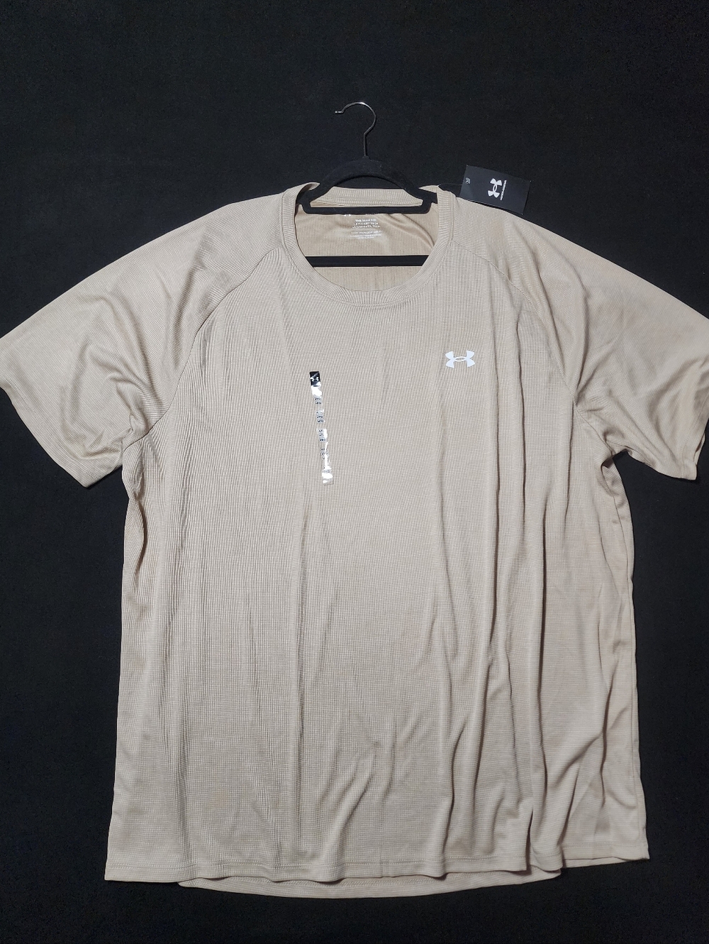 Under Armour UA Tech Textured Short Sleeve Shirt Big Tall Casual Breathable